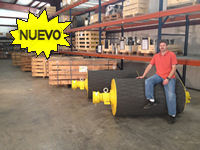 Motorized Pulleys in stock at Wilmington, NC